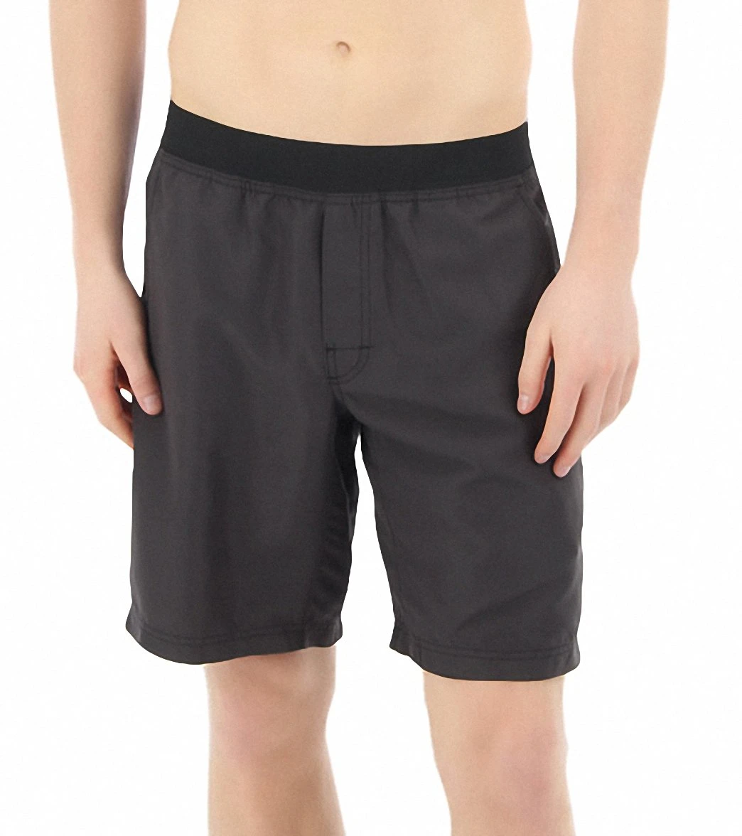 PrAna Men's Mojo Yoga Shorts Charcoal - Image 4