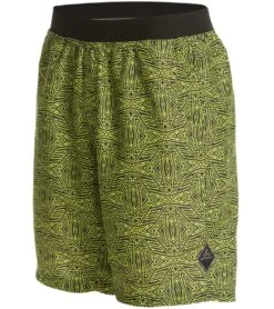PrAna Men's Mojo Yoga Shorts Dark Olive