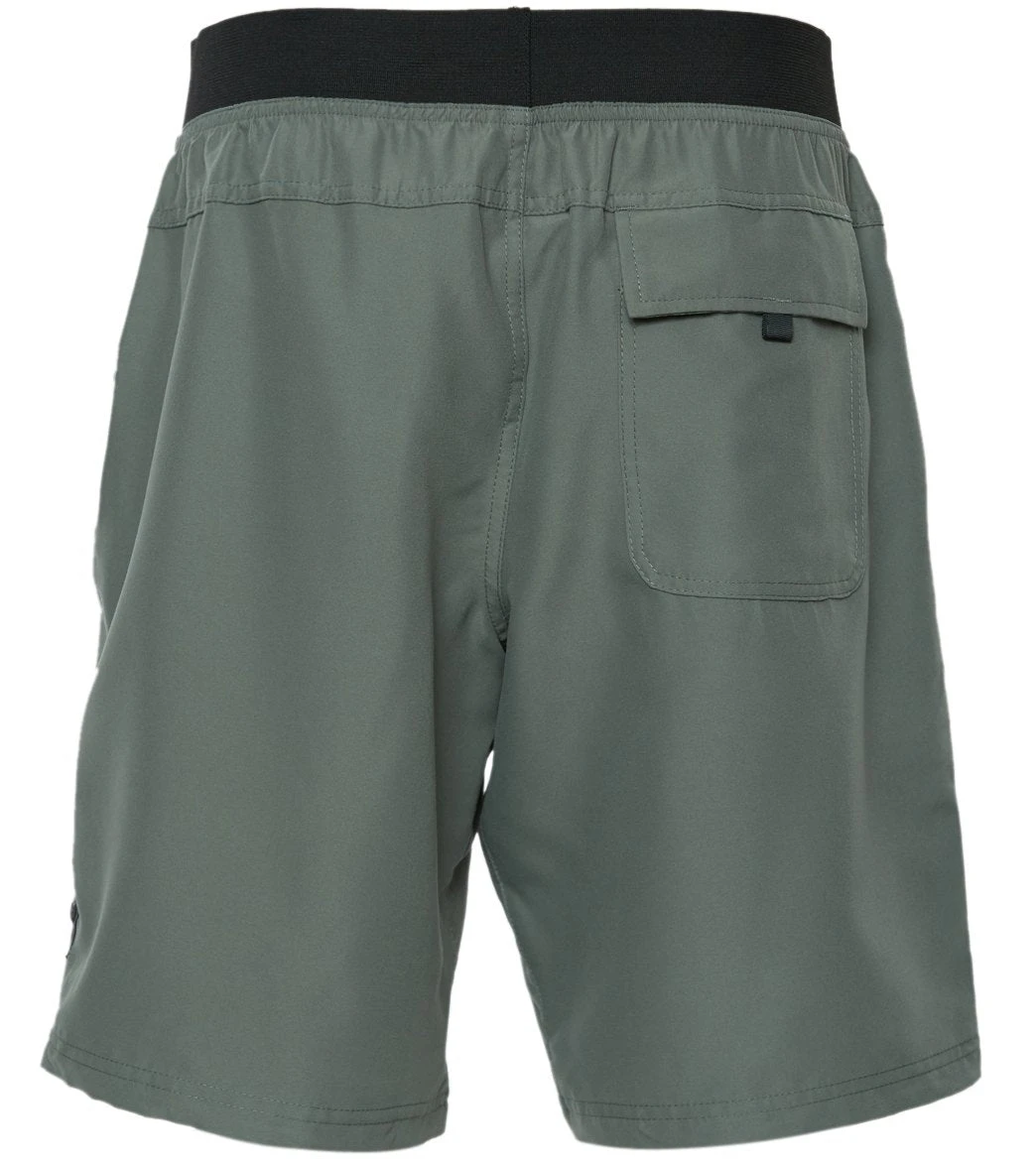 PrAna Men's Mojo Yoga Shorts Aloe - Image 2
