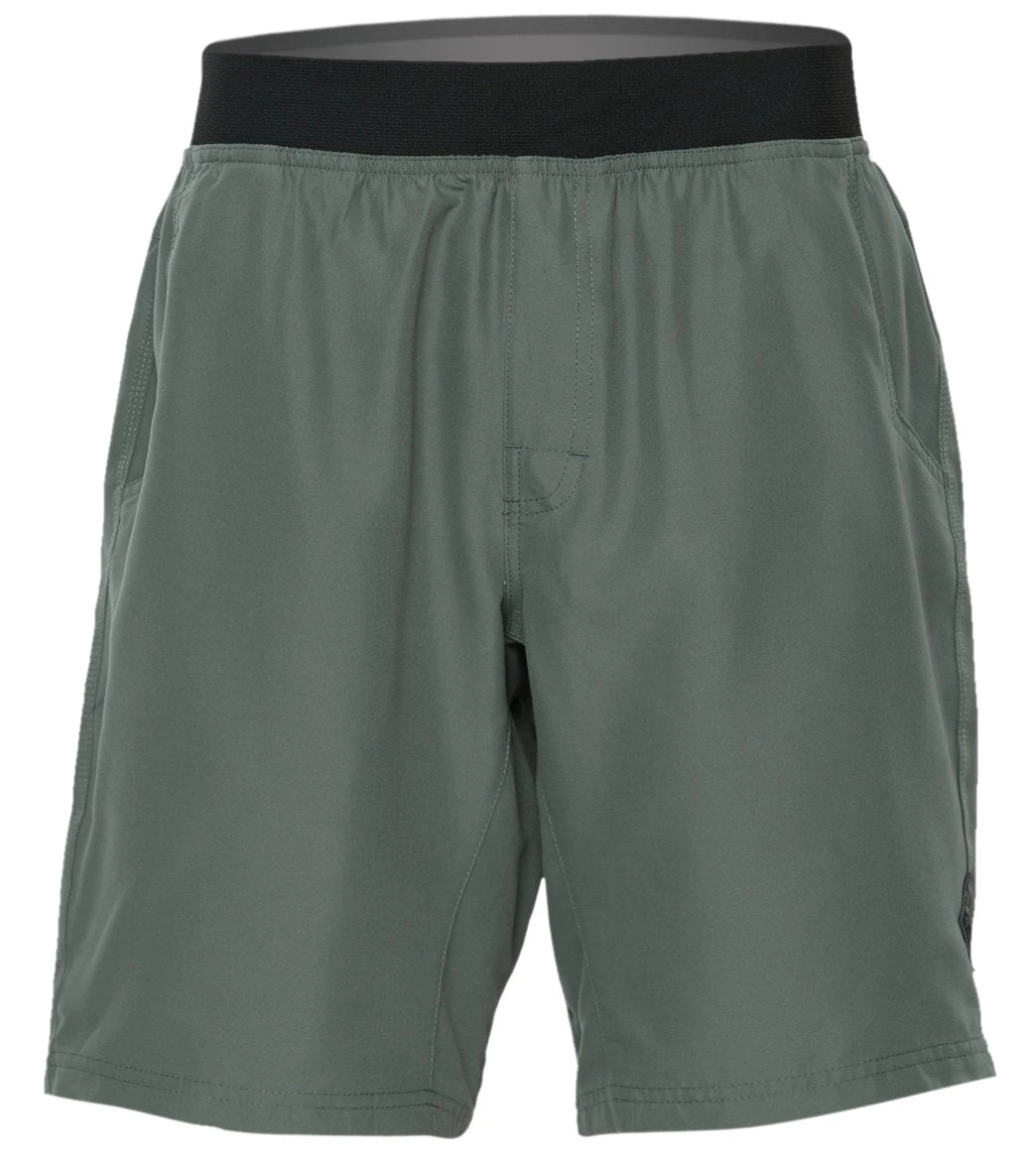 PrAna Men's Mojo Yoga Shorts Aloe - Image 3
