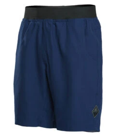 PrAna Men's Mojo Yoga Shorts Blue Anchor
