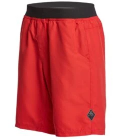 PrAna Men's Mojo Yoga Shorts Red Ribbon