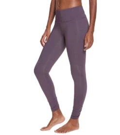 PrAna Misty Yoga Leggings Dark Plum Geo