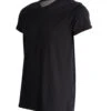 PrAna Men's V Neck Short Sleeve Workout Tee Black