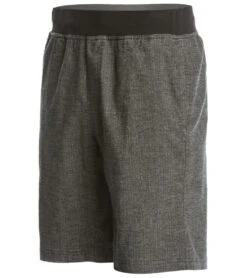 PrAna Men's Vaha Shorts Black Herringbone