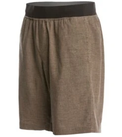 PrAna Men's Vaha Shorts Brown Herringbone