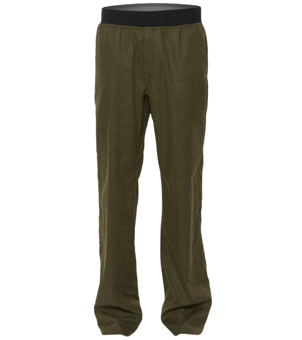 PrAna Men's Vaha Yoga Pants 34" Inseam Slate Green - Image 2