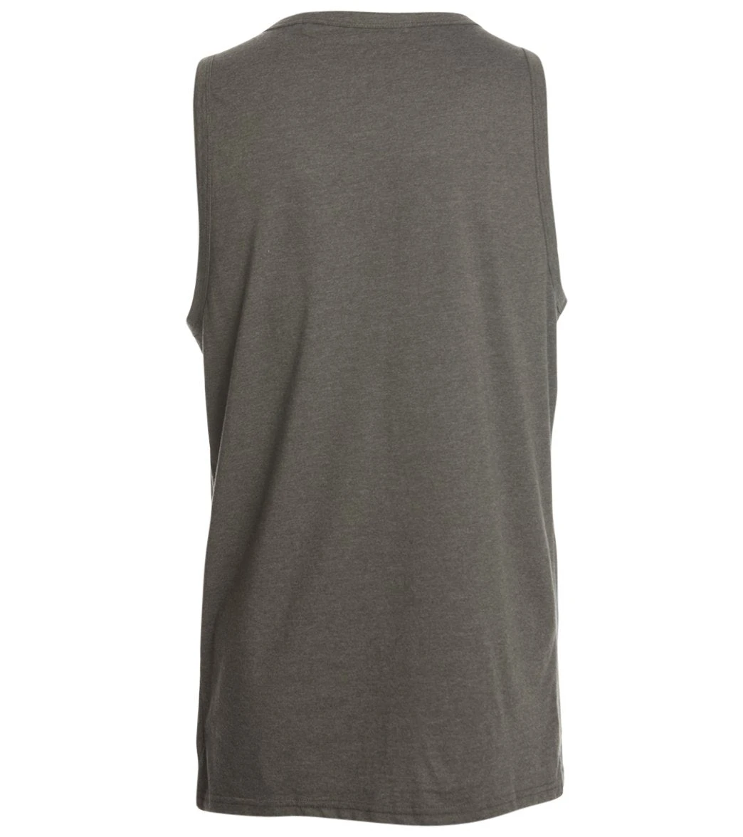 PrAna Men's PrAna Slim Yoga Tank Charcoal Heather - Image 2