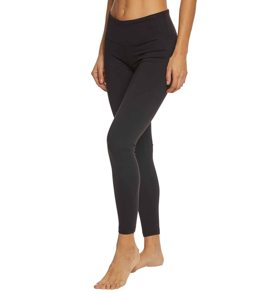 PrAna Pillar Yoga Leggings Black