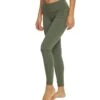 PrAna Pillar Yoga Leggings Forest Green