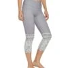 PrAna Pillar Printed Yoga Capris Moonlight Terrazzo
