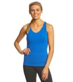 PrAna Verana Yoga Support Tank Top Island Blue