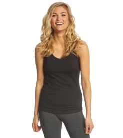 PrAna Verana Yoga Support Tank Top Black