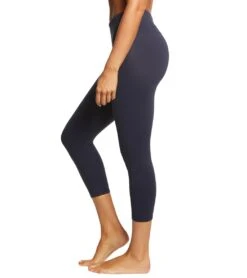 PrAna Transform High Waisted Yoga Capris Nautical
