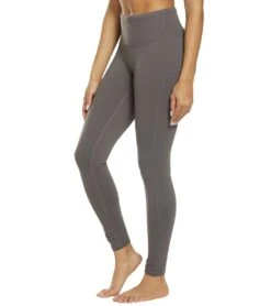 PrAna Transform High Waisted Yoga Leggings Granite