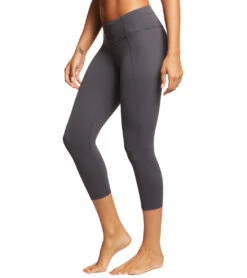 PrAna Momento Yoga Capris Coal