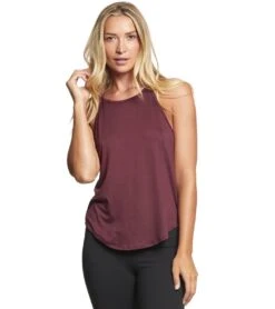 PrAna Reylian Top Black Cherry