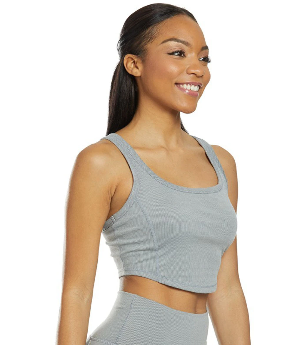 PrAna Becksa Bralette Silver Spray Heather