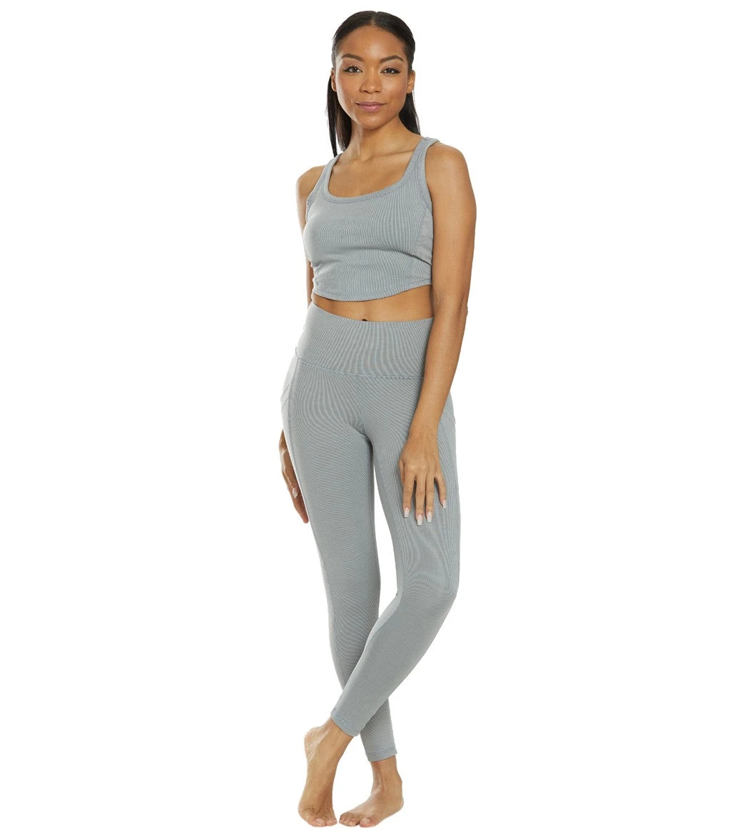 PrAna Becksa Bralette Silver Spray Heather - Image 3
