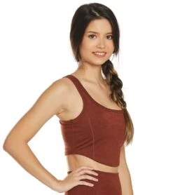 PrAna Becksa Bralette Maple Heather