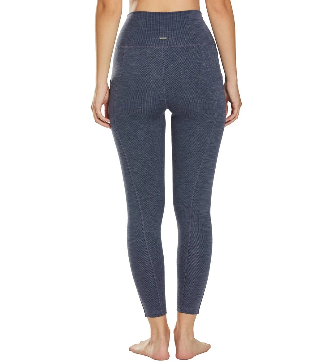 PrAna Becksa 7/8 Yoga Leggings Midnight Dew Heather - Image 2