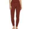PrAna Becksa 7/8 Yoga Leggings Maple Heather