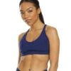 PrAna Momento Yoga Sports Bra Blue Anchor