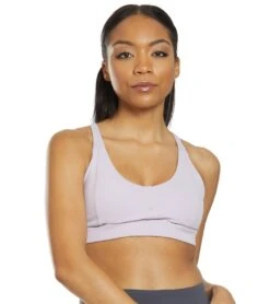 PrAna Momento Yoga Sports Bra Bleached Lavender