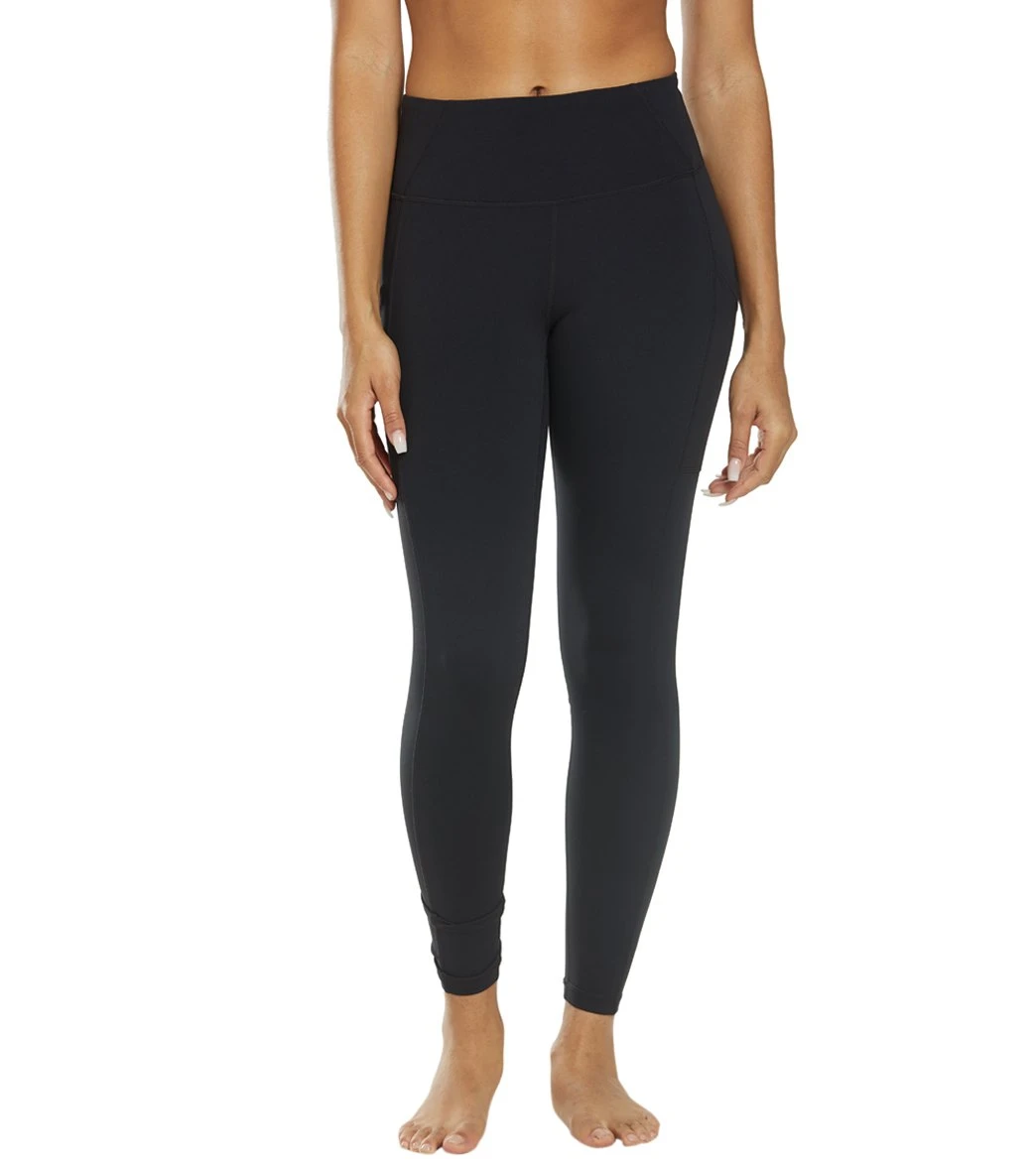 PrAna Electa Yoga Leggings Black