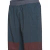 PrAna Men's Super Mojo Shorts 2.0 Grey Blue Weave Stripe