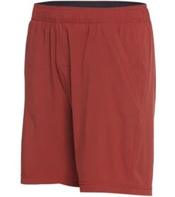 PrAna Men's Heiro 8" Inseam Yoga Shorts Maple