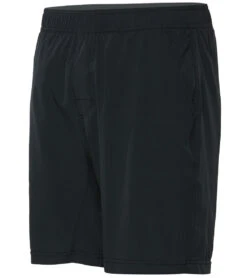 PrAna Men's Heiro 8" Inseam Yoga Shorts Black