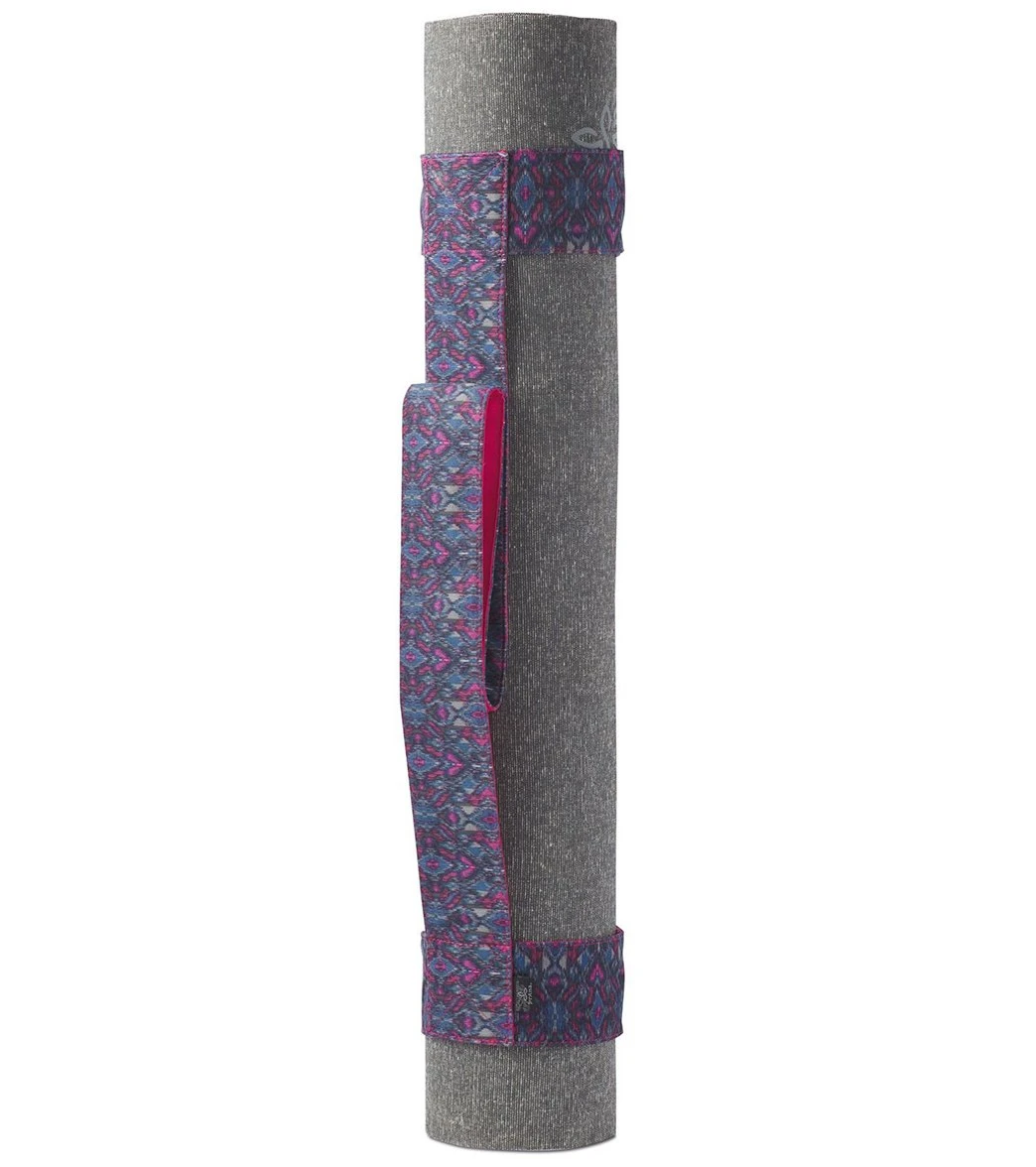 PrAna Tote Yoga Mat Holder Sapphire Flores