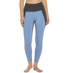 PrAna Stefania 7/8 Yoga Leggings Colony Blue