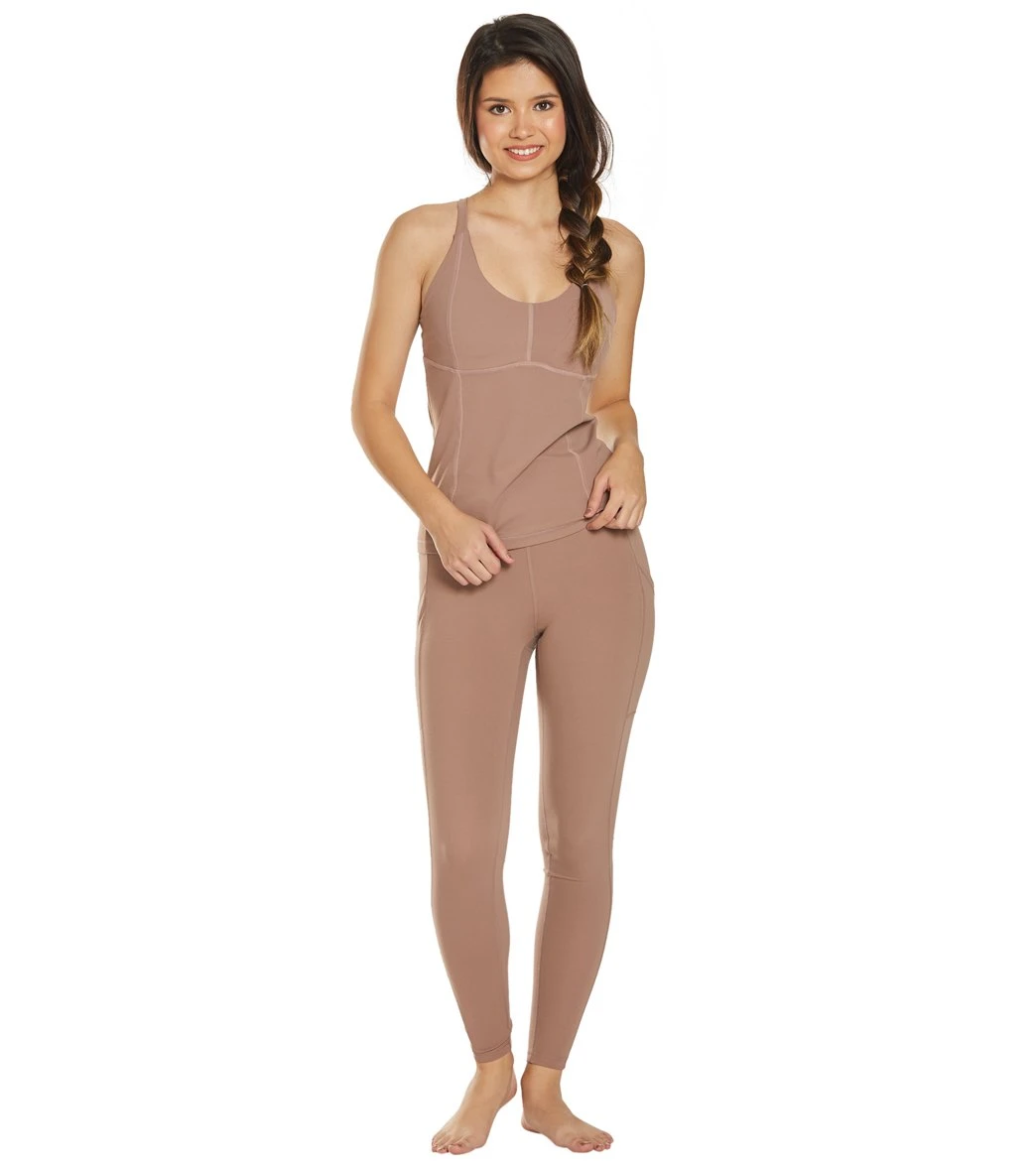 PrAna Momento Yoga Top Dark Mauve - Image 3