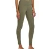 PrAna Transform High Waisted 7/8 Yoga Leggings Rye Green