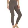 PrAna Transform High Waisted 7/8 Yoga Leggings Granite