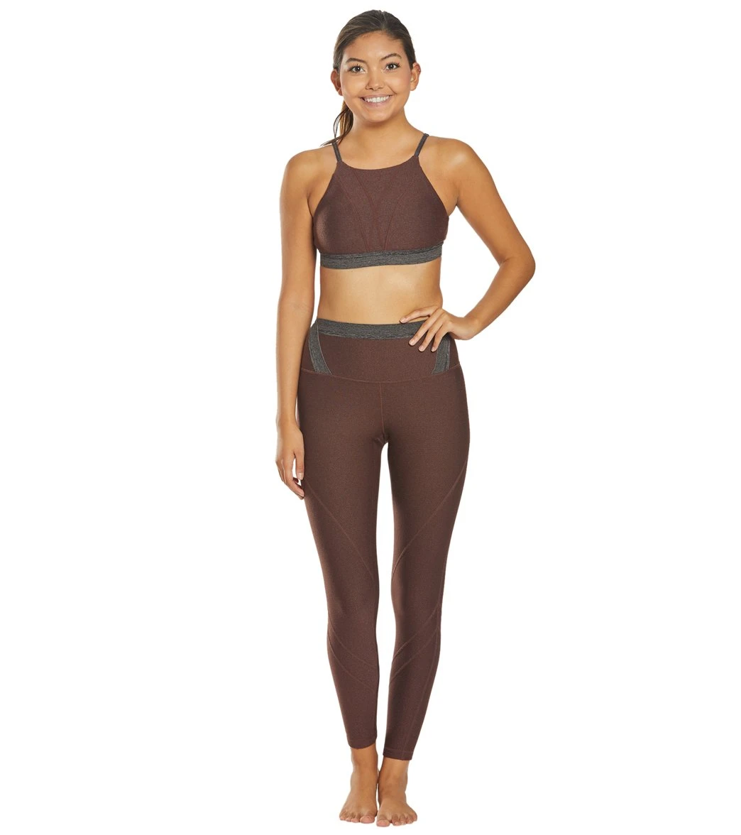 PrAna Damaris Yoga Leggings Cocoa - Image 3