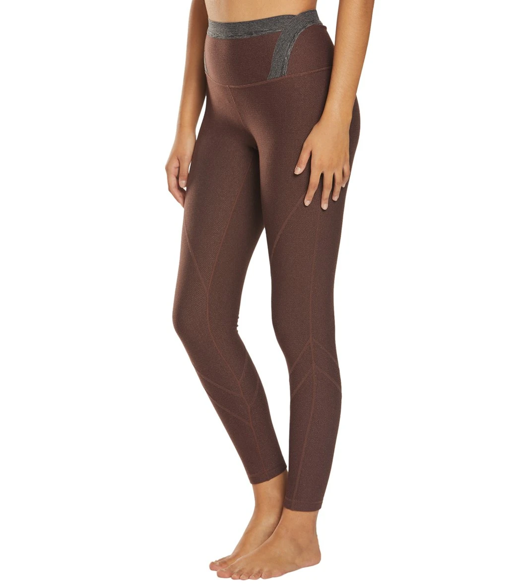 PrAna Damaris Yoga Leggings Cocoa - Image 4