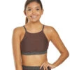 PrAna Elisha Yoga Sports Bra Cocoa