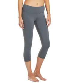 PrAna Pillar Yoga Capris Chalkboard
