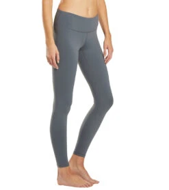PrAna Pillar Yoga Leggings Chalkboard