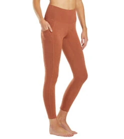 PrAna Becksa 7/8 Yoga Leggings Liqueur Heather