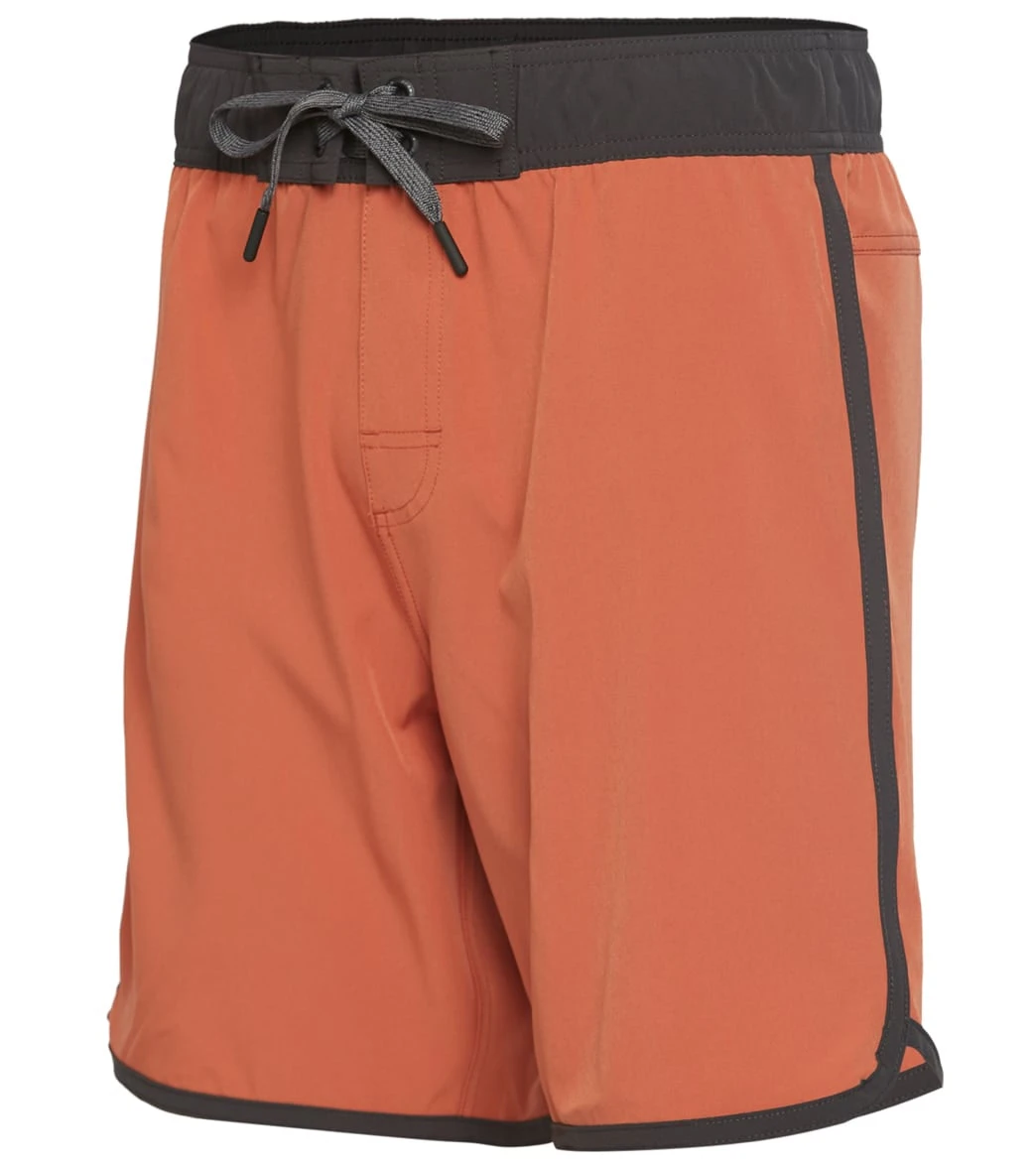 PrAna Men's Ground Speed 7.5" Inseam Yoga Shorts Liqueur