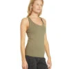 PrAna Everyday Support Yoga Top Rye Green