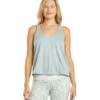 PrAna Florette Yoga Tank Smoky Blue