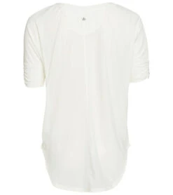 PrAna Helani Yoga Top Soft White