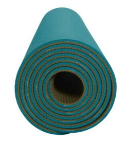 PrAna E.C.O. Yoga Mat 72" 5mm Retro Teal