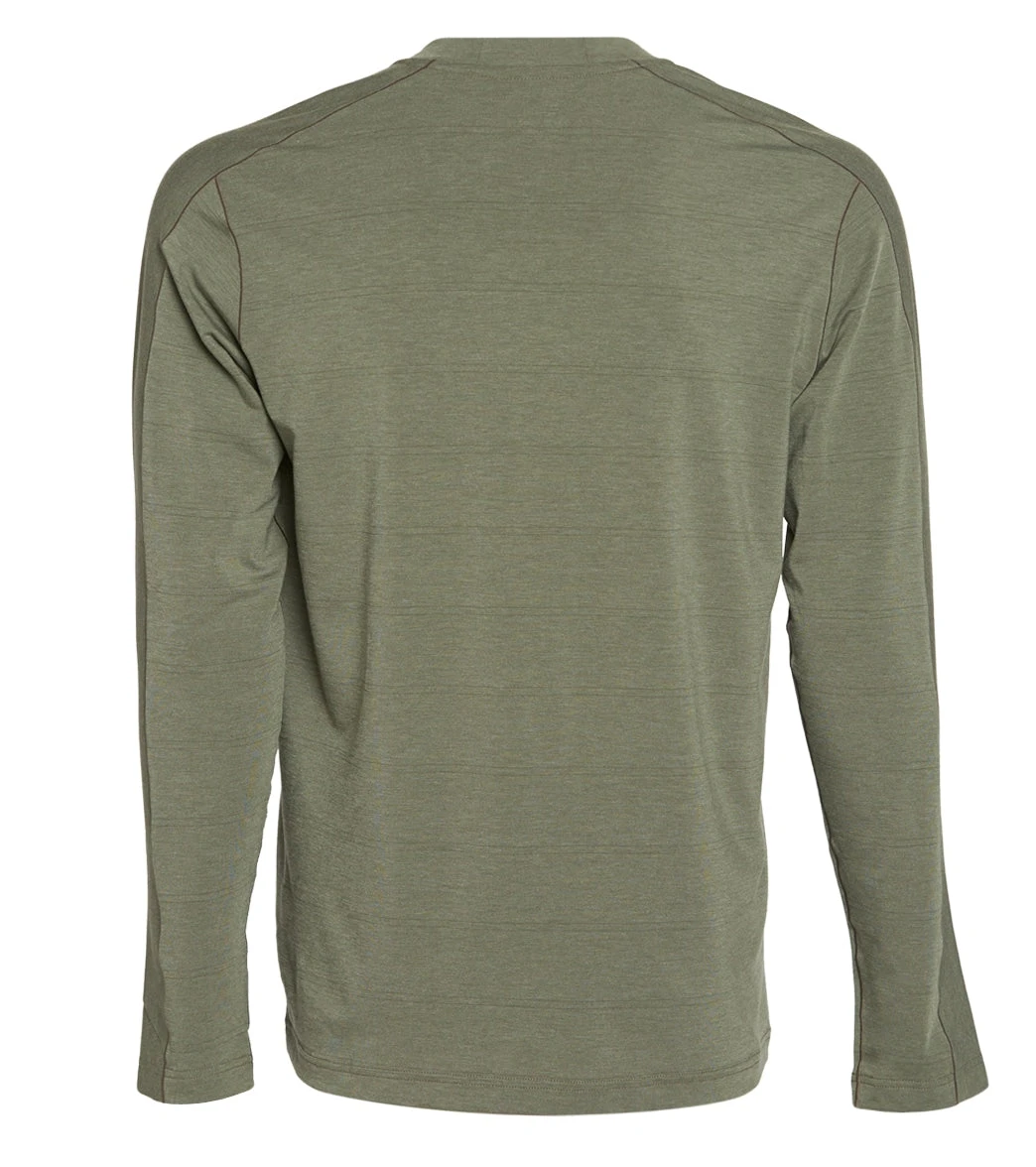 PrAna Men's Watchtower Long Sleeve Rye Green