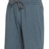 PrAna Men's Altitude Tracker 8" Inseam Yoga Shorts Admiral Blue